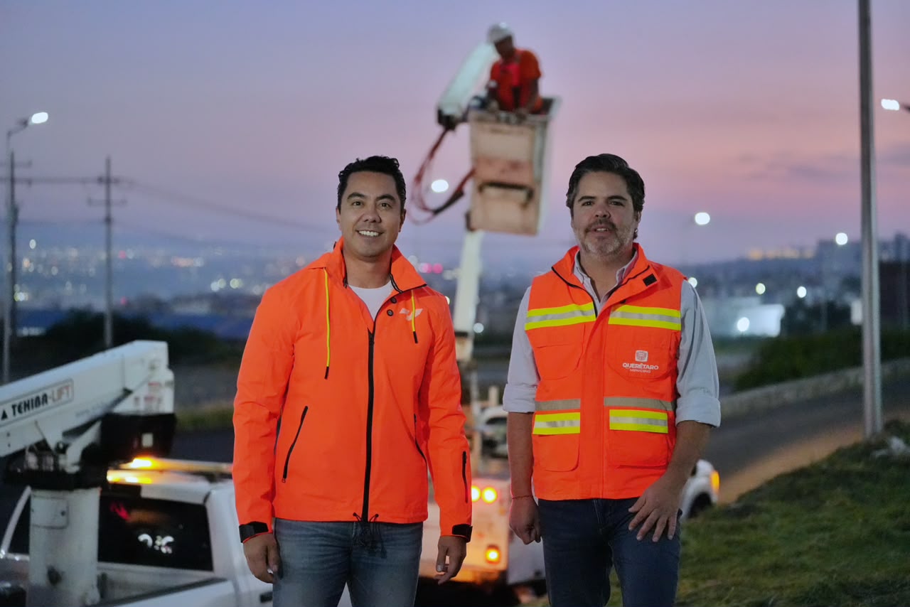 Instalan 130 luminarias LED en Libramiento Surponiente