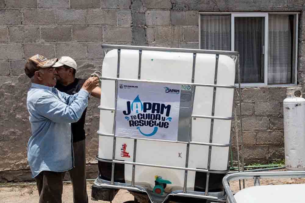 JAPAM lleva 20 contenedores a La Llave