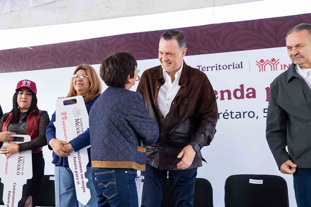 Querétaro confirma 16 mil viviendas y entrega 117