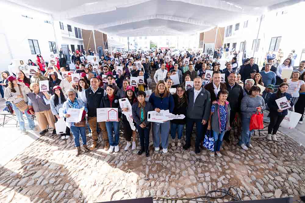 Querétaro confirma 16 mil viviendas y entrega 117