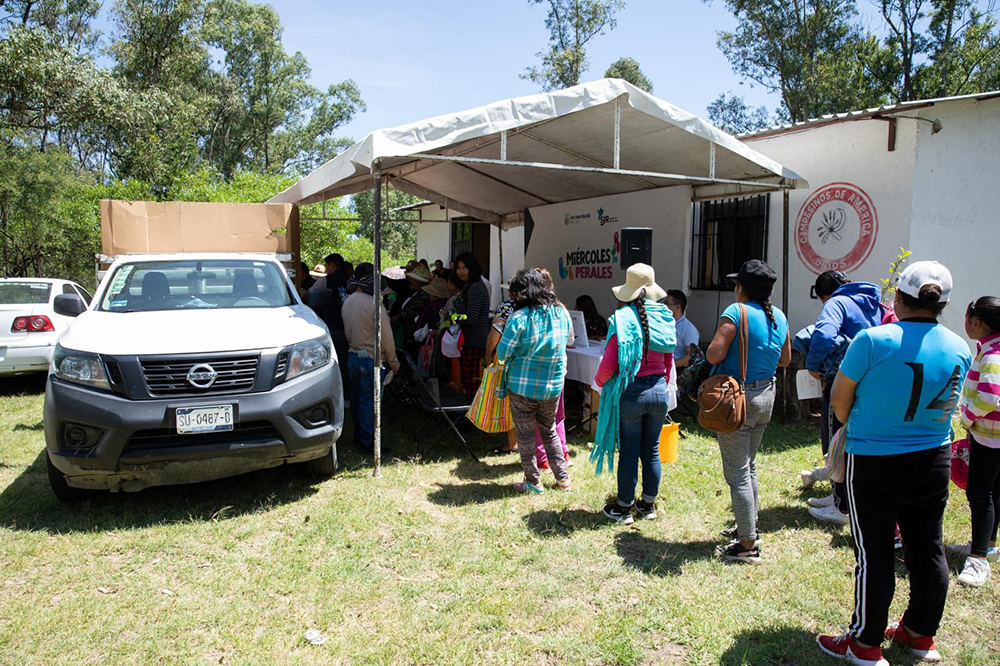 Perales recibe jornada municipal con 110 solicitudes
