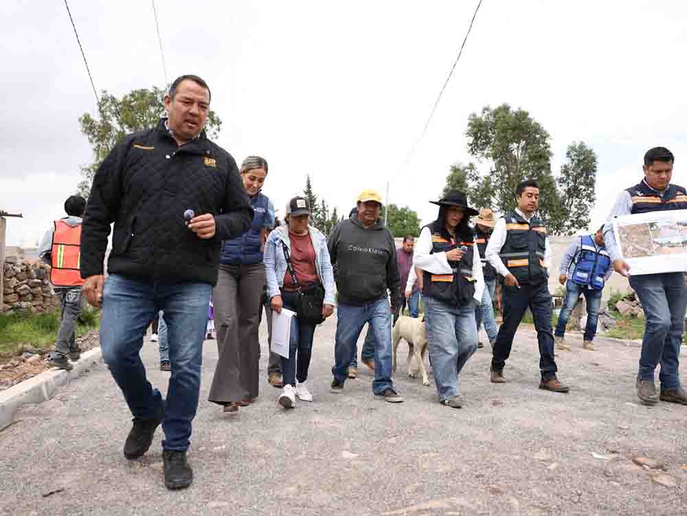 Jacaranda recibe obra de 3 mdp en SJR