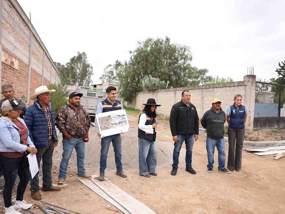 Jacaranda recibe obra de 3 mdp en SJR