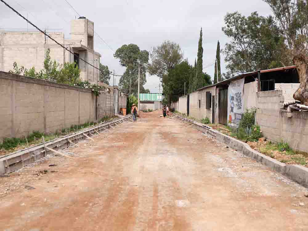 Jacaranda recibe obra de 3 mdp en SJR