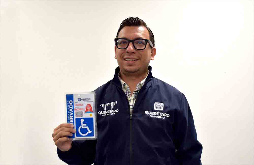 Querétaro suma 2,505 tarjetones activos para discapacidad
