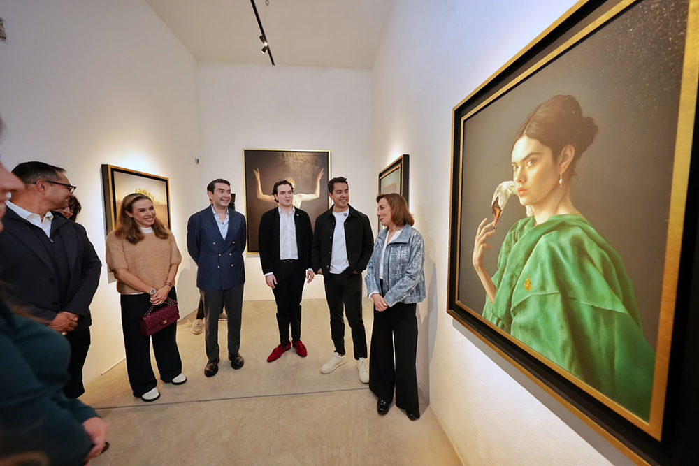 Lomelius exhibe 25 obras en M108 Querétaro