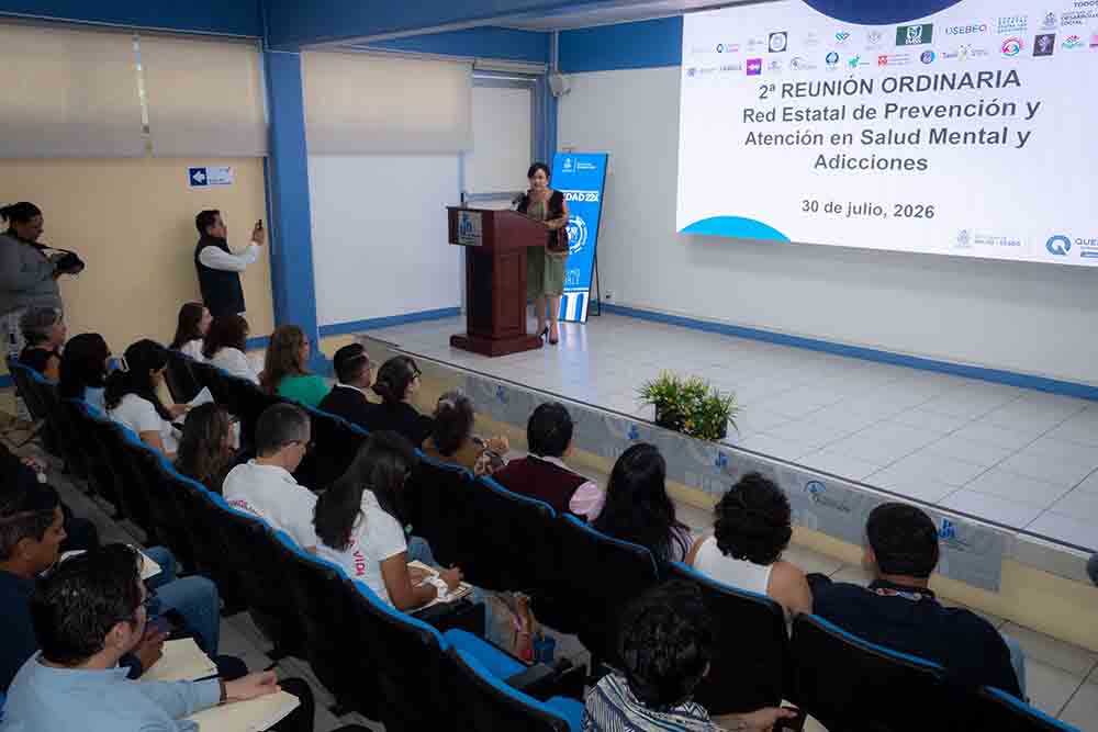 Querétaro fortalece red de salud mental y adicciones