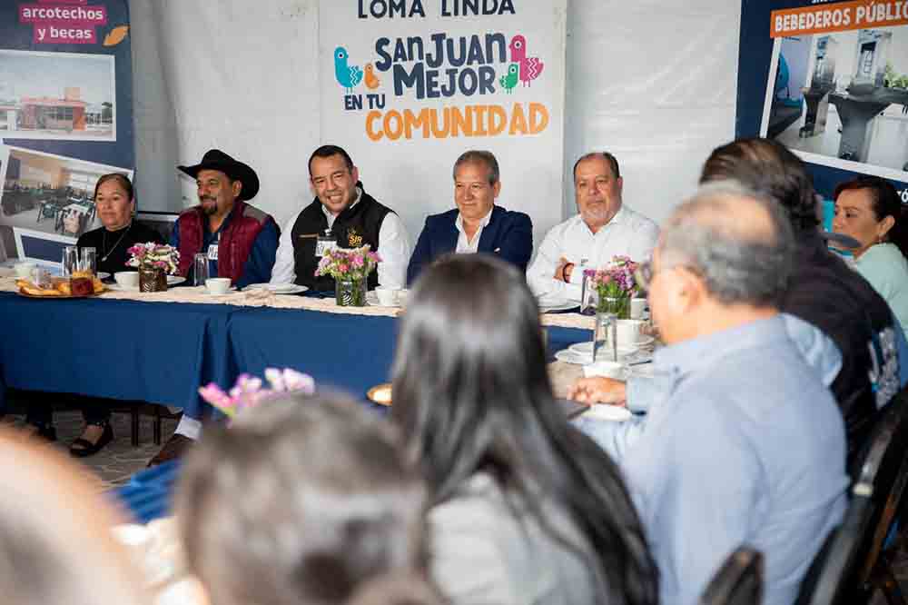 Roberto Cabrera atiende 160 solicitudes en Loma Linda
