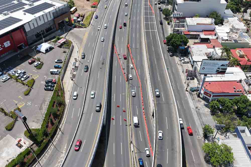Contraflujo baja 10% flujo en Bernardo Quintana