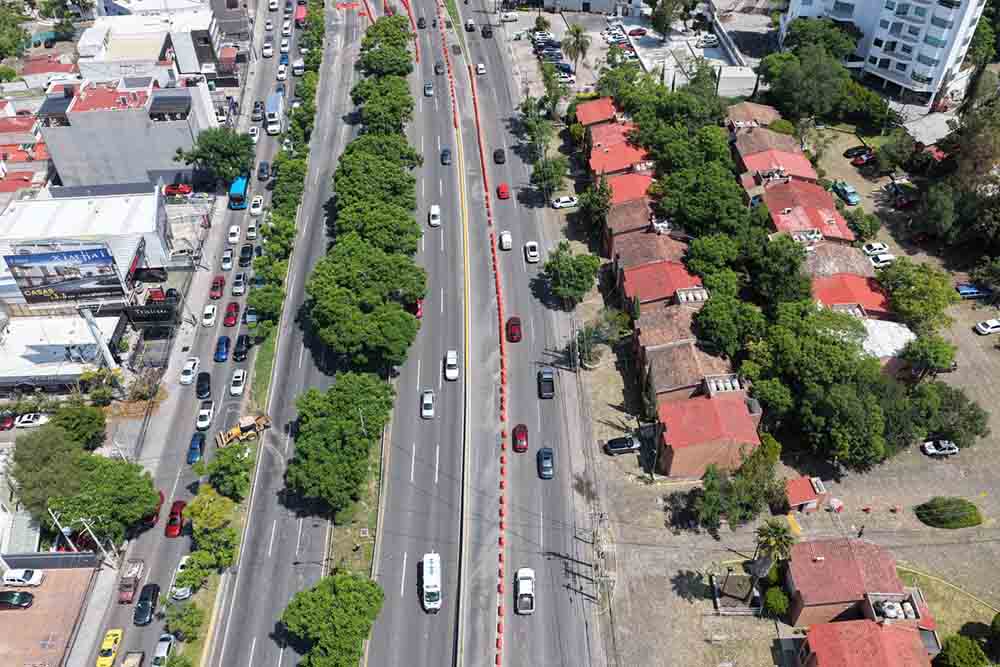 Contraflujo baja 10% flujo en Bernardo Quintana