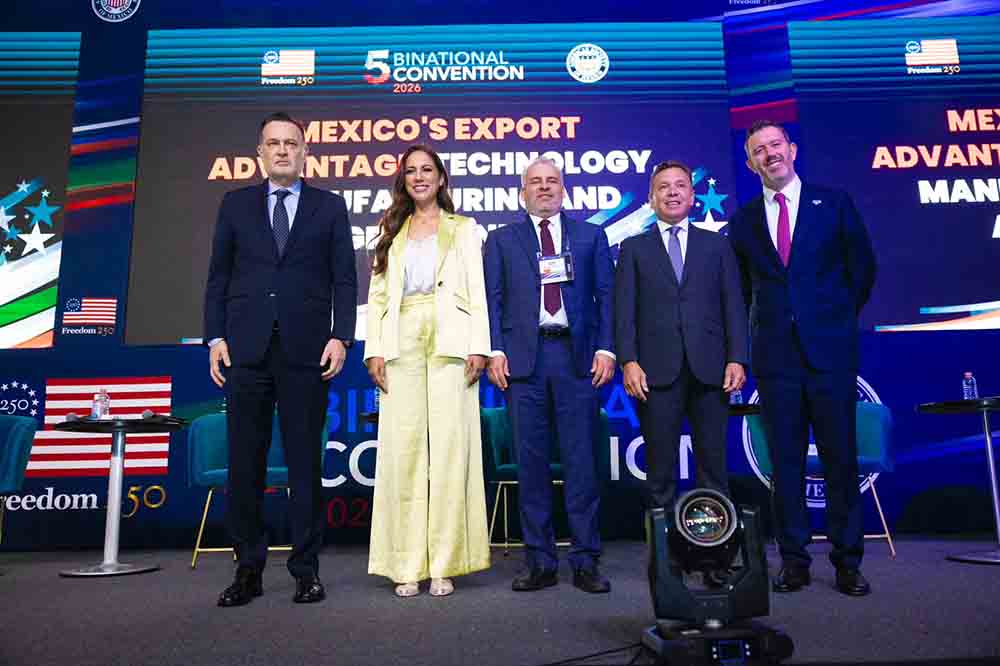Mauricio Kuri durante la Quinta Convención Binacional México Estados Unidos