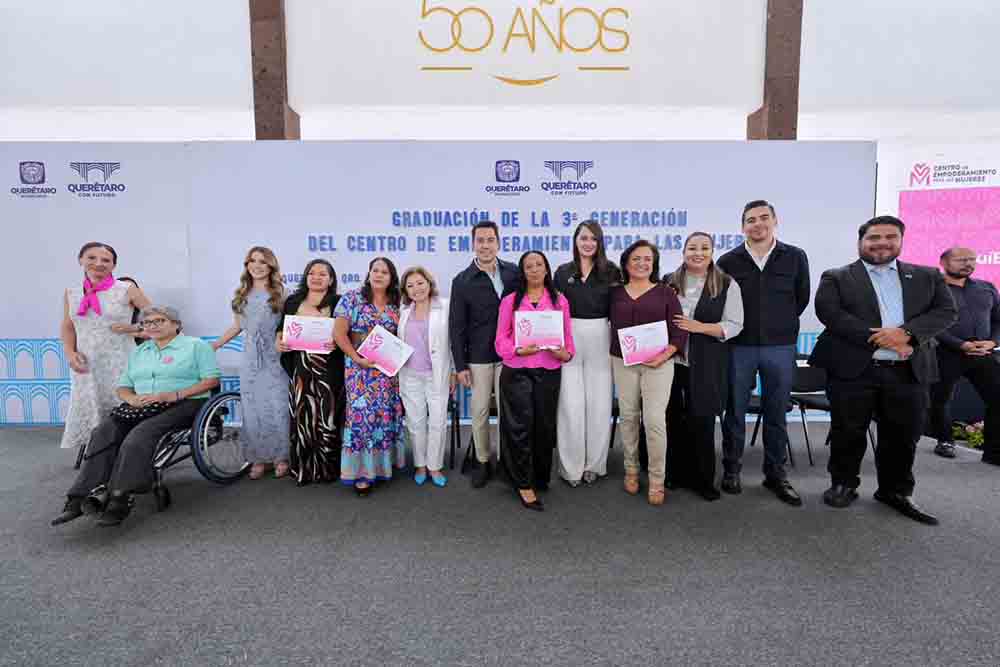 Participantes de la tercera generación del Centro de Empoderamiento