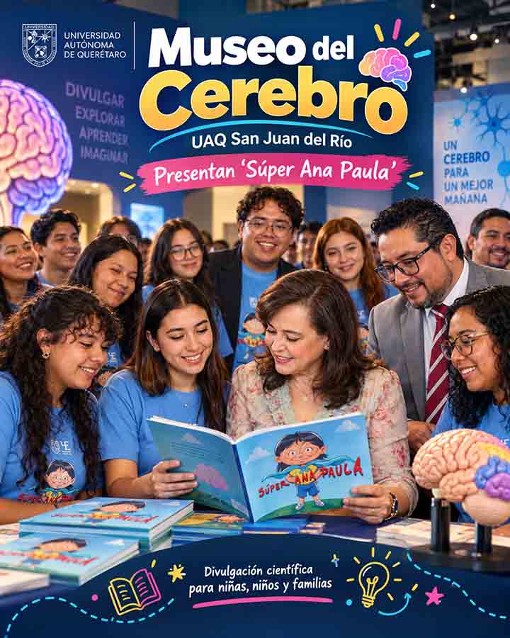 UAQ inaugura Museo del Cerebro en San Juan del Río - infografía