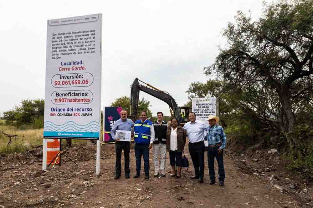 JAPAM supervisa obras hidráulicas por 29 mdp