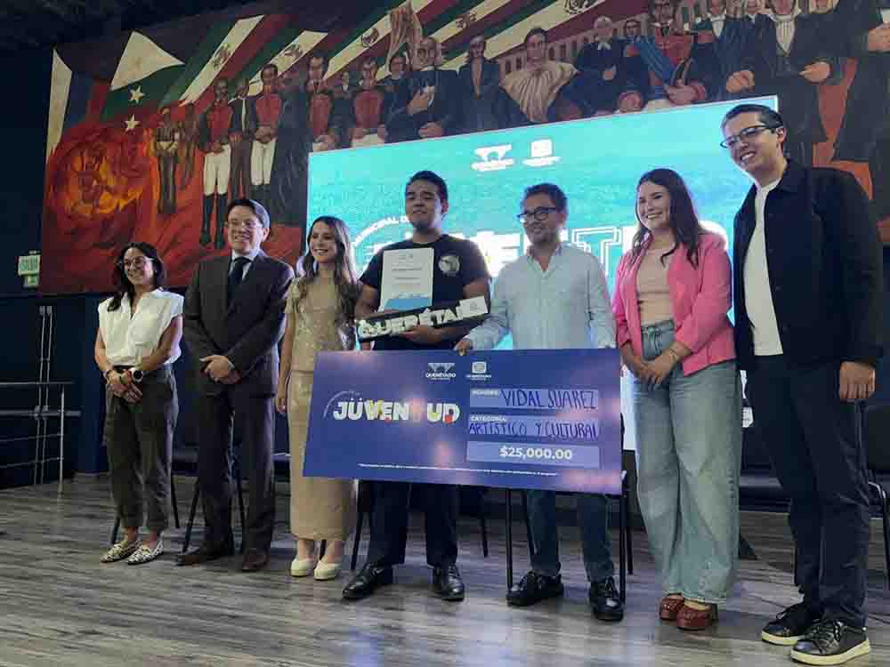 Querétaro premia jóvenes con 25 mil pesos
