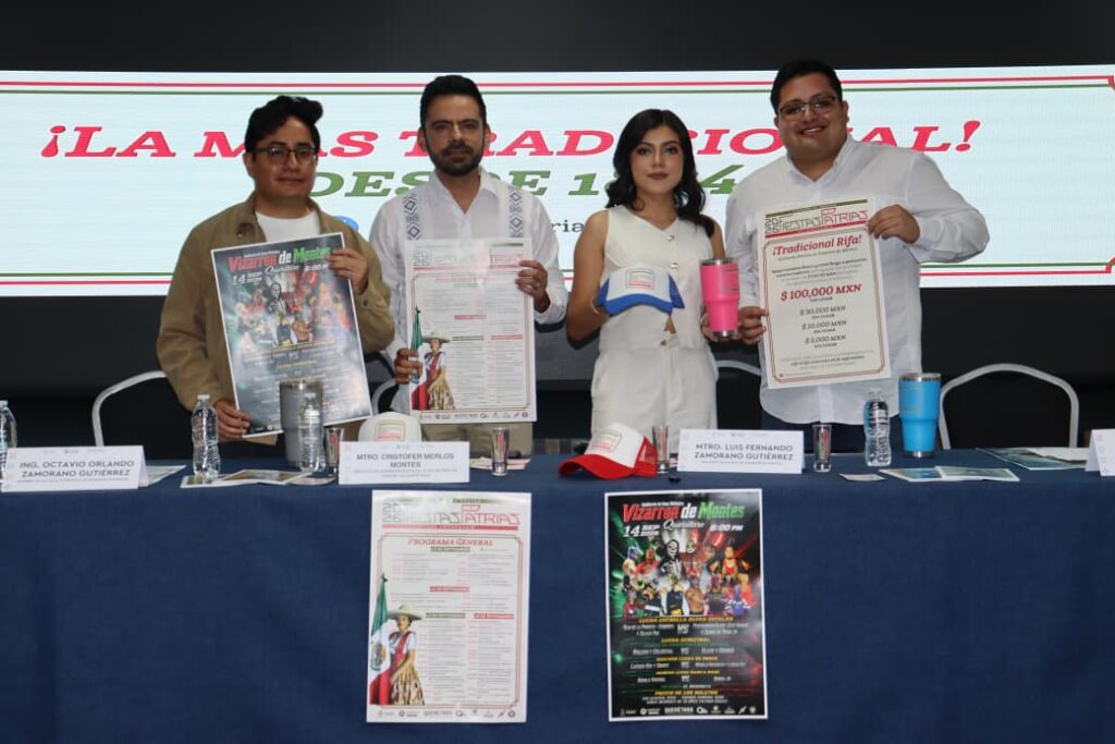 Vizarrón celebrará 152 años de Fiestas Patrias