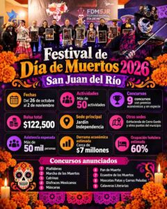 Presentación del Festival de Día de Muertos 2026 de San Juan del Río