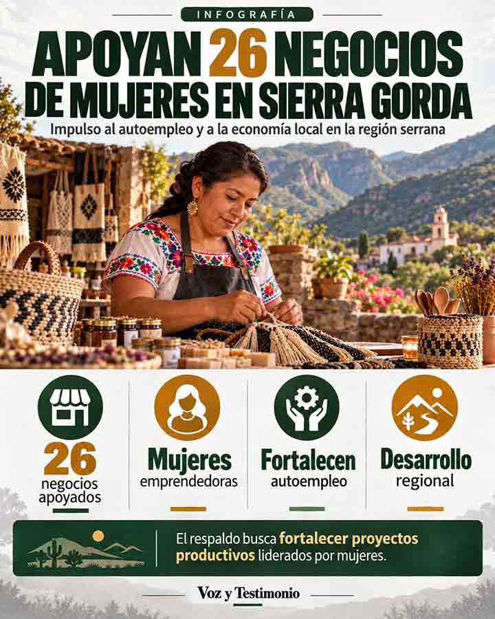 Infografía de Voz y Testimonio sobre esta noticia