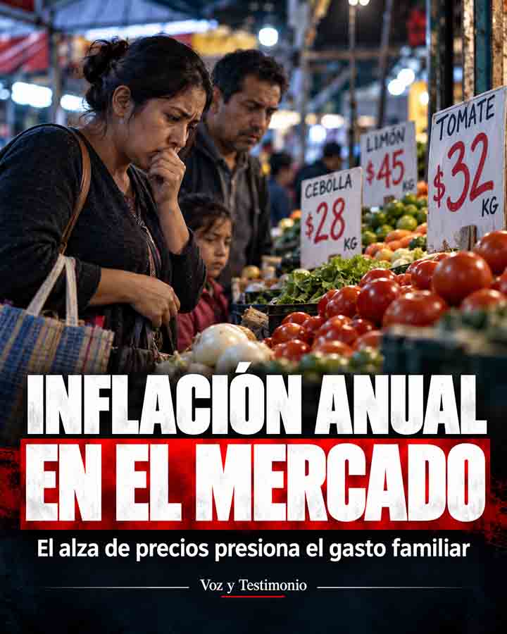 Infografía de Voz y Testimonio sobre la noticia