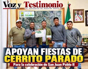 Alejo Sánchez y comité de fiestas de Cerrito Parado, Tolimán