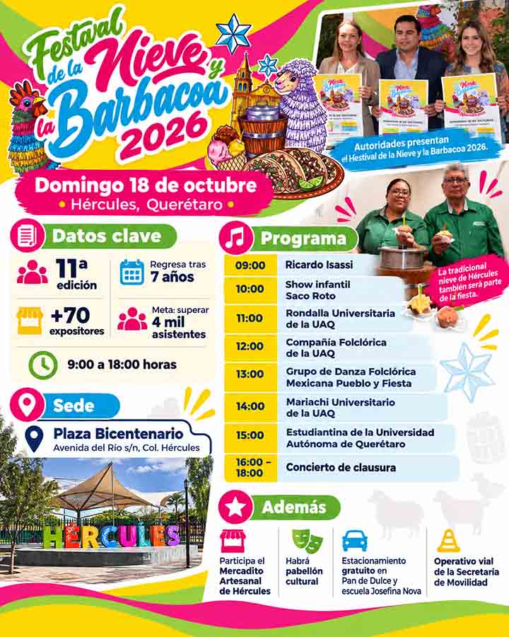 Infografía de Voz y Testimonio sobre Festival de Nieve y Barbacoa regresa a Hércules