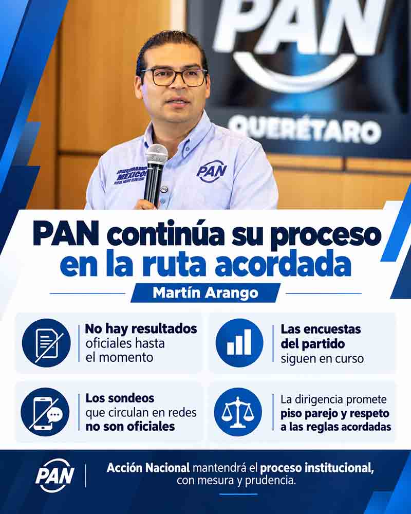 Infografía: PAN descarta cambiar reglas del proceso interno